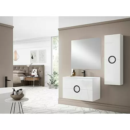 Conjunto de mueble de baño Round