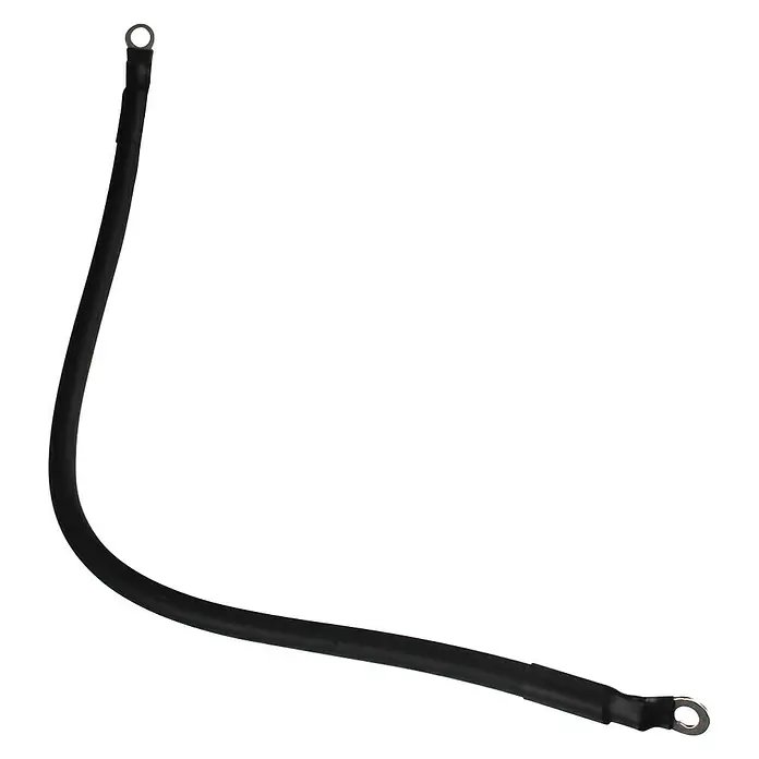 Offgridtec Batteriekabel Verbindungskabel - Länge: 40 cm, Querschnitt: 25 mm², Schwarz - Diagonale Ansicht