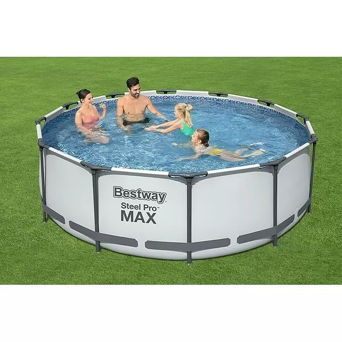 Bestway Bazen Steel Pro Max - Ø x V: 366 x 100 cm - Proizvod u upotrebi