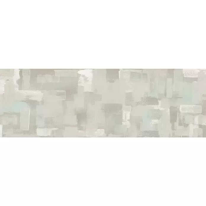 Zidna pločica Bali Brush - 30 x 90 cm, Bijelo-sive boje, Sjaj - Detaljan prikaz