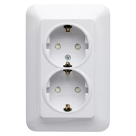 Kopp Cadiz Stopcontact 2-voudig