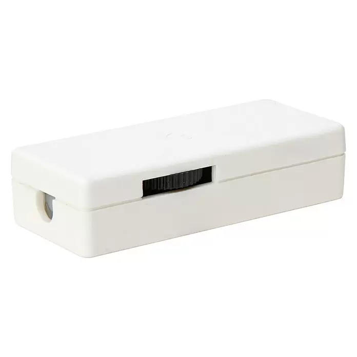Kopp Snoerdimmer 20-250W - Wit - Diagonaal zicht