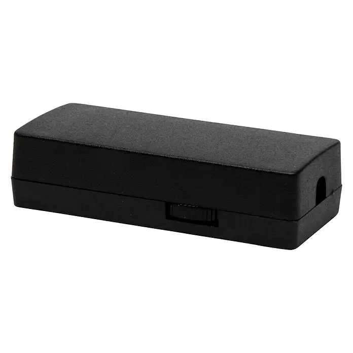 Kopp Snoerdimmer 20-250W - Zwart - Diagonaal zicht