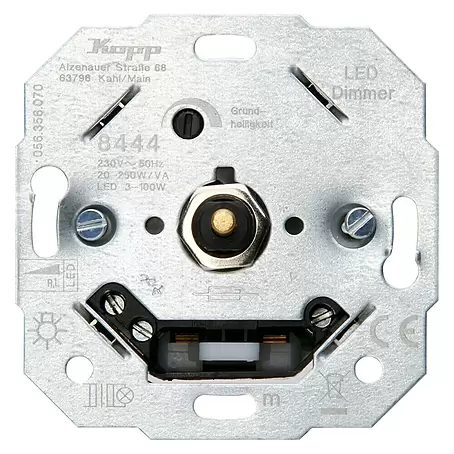 Kopp Technik-Center Led-dimmer Basiselement RL LED 3-100W