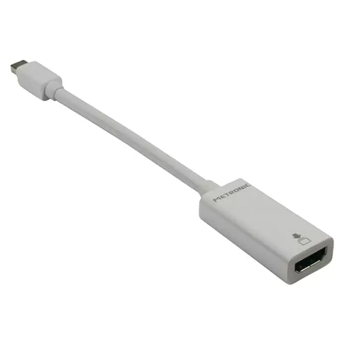 Metronic Adaptador HDMI mini DisplayPort - Blanco - Vista angular