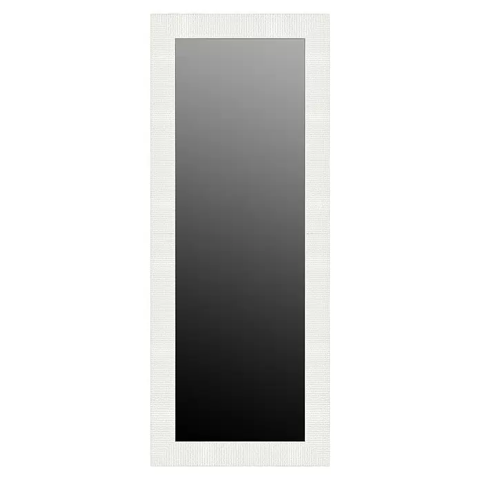 Espejo de pared Cuadritos - 59 x 149 cm, Blanco - Vista frontal