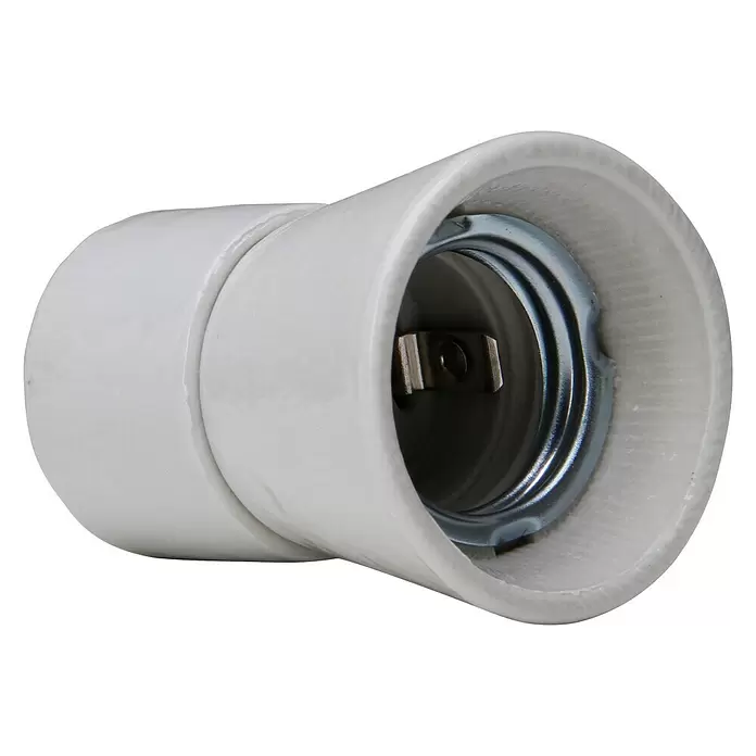 Kopp DYOL Lampfitting - Grijs, Keramiek, E27, IP20 - Diagonaal zicht