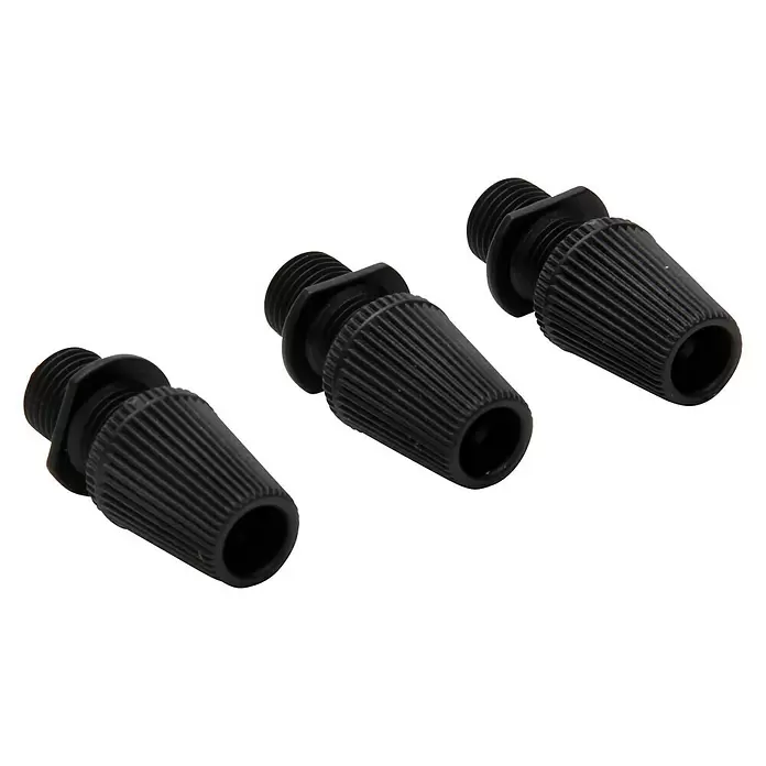 Kopp DYOL Trekontlasting 3-pack - Zwart, Kunststof, 3 stk. - Diagonaal zicht