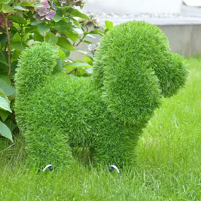 AniPlants Dekofigur - Hund, L x B x H: 36 x 20 x 33 cm, Kunststoff - Stimmungsaufnahme