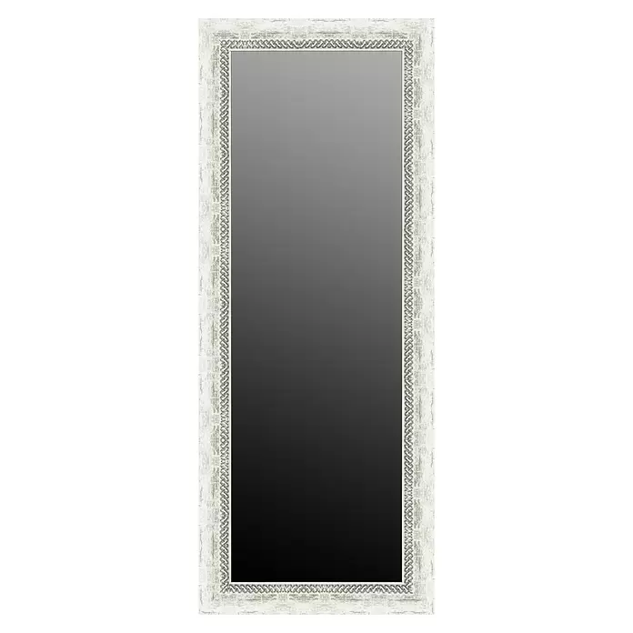 Espejo de pared Alhambra - 59 x 149 cm, Blanco - Vista frontal