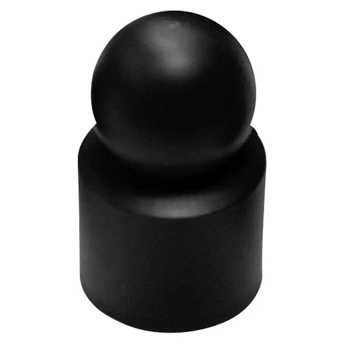Kraus Capuchón decorativo - Negro, Diámetro: 34 mm - Vista frontal
