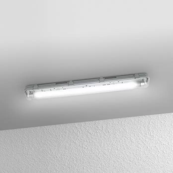 Ledvance LED-Feuchtraum-Lichtleiste Submarine - 8 W, Länge: 65,5 cm, Neutralweiß, IP65 - Stimmungsaufnahme