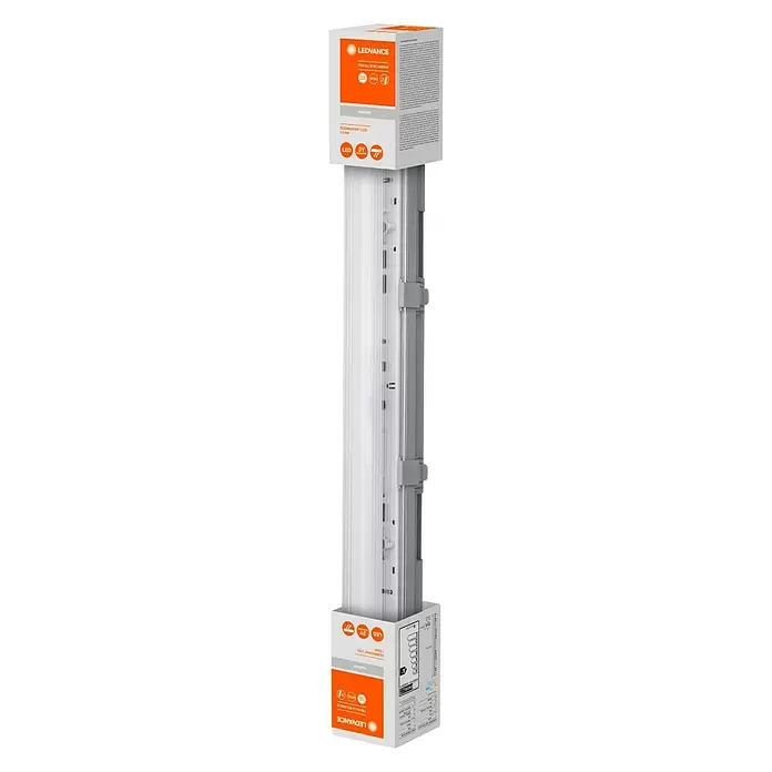 Ledvance Regleta estanca LED SubMARINE - 8 W, Largo: 65,5 cm, Blanco neutro, IP65 - Vista angular