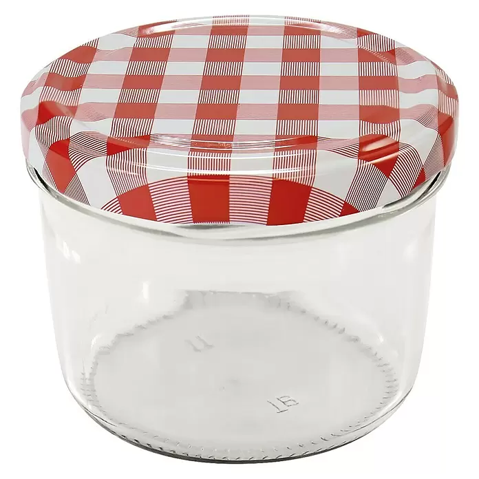Vorratsglas - 230 ml, Rund - Vorderansicht
