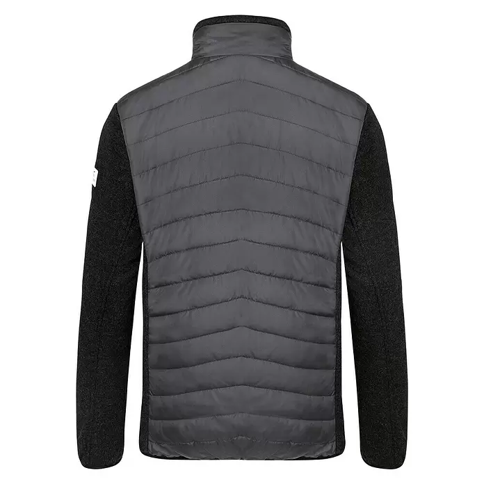 Kübler Weather Hybridjacke - Konfektionsgröße: XL, Anthrazit/Schwarz - Rückansicht