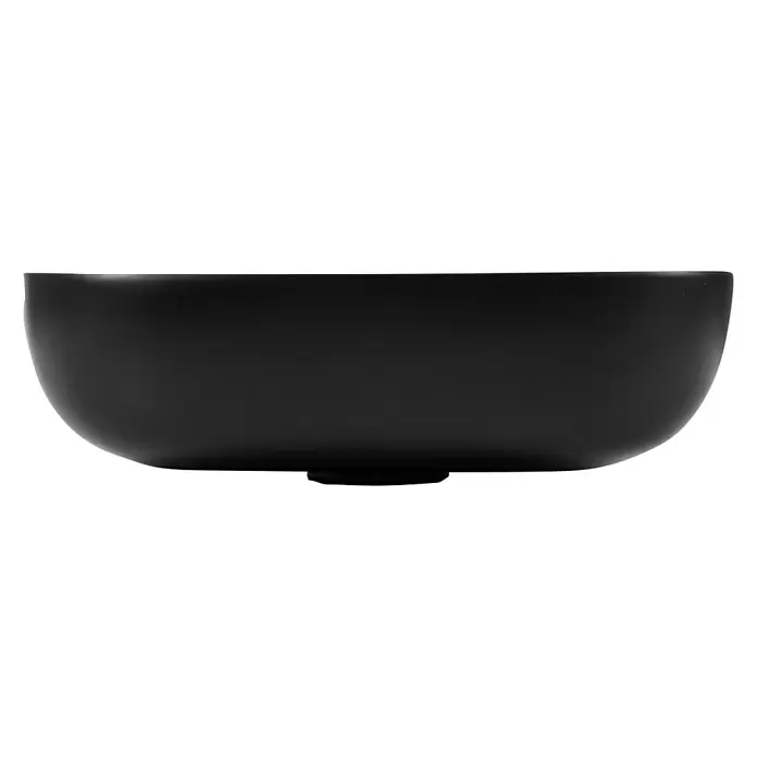 Cipì Lavabo de sobremesa Snob - 55 x 40 cm, Negro - Vista de perfil derecho