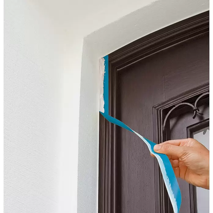 Kip Afplaktape Washi-TEC - Blauw, b x l: 48 mm x 50 m - Toepassingsvoorbeeld