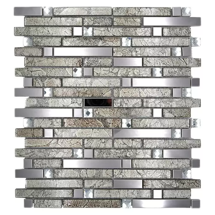 Mozaik csempe Crystal Mix XCM GV908 - Fényes - Felülnézet