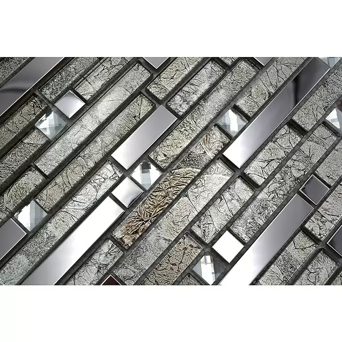 Mozaik csempe Crystal Mix XCM GV908 - Fényes - Közeli felvétel