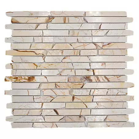 Mozaïektegel Golden Cream MOS brick 2807