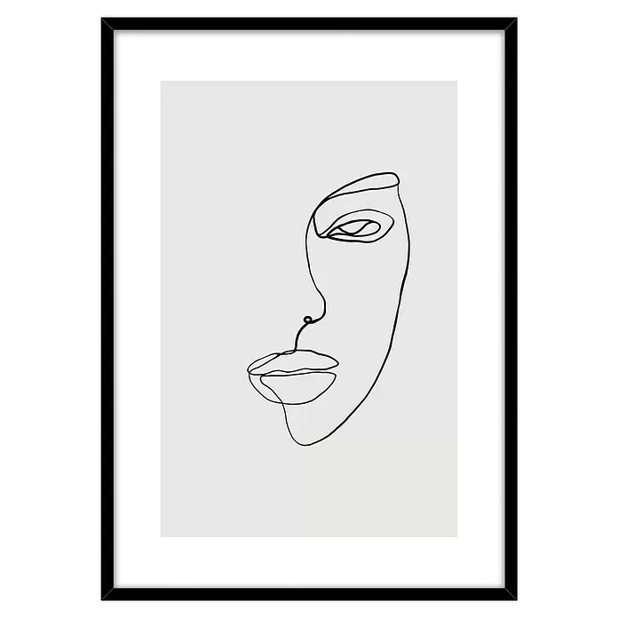 Bild Linear I - Linear I, B x H: 50 x 70 cm - Vorderansicht