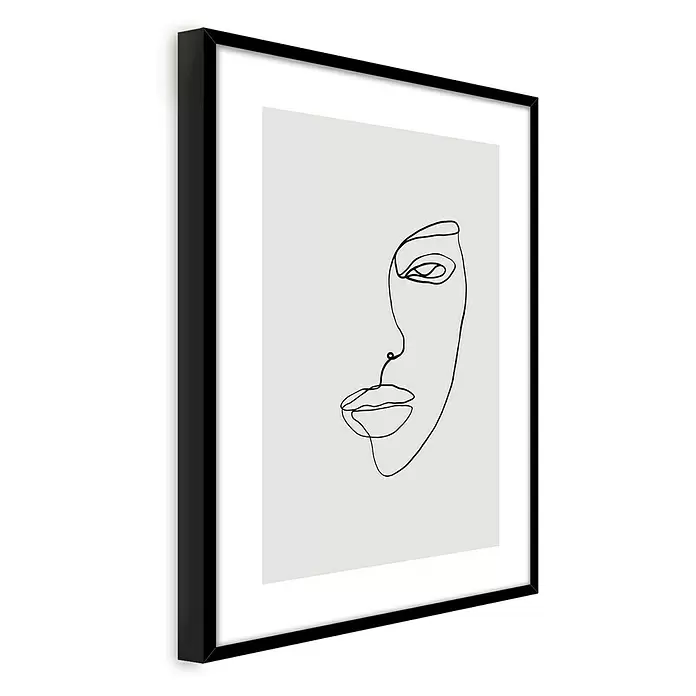 Bild Linear I - Linear I, B x H: 50 x 70 cm - Diagonale Ansicht
