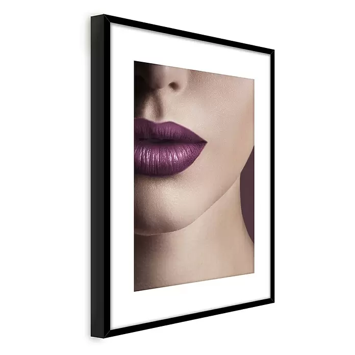 Bild - Lips, B x H: 50 x 70 cm - Diagonale Ansicht