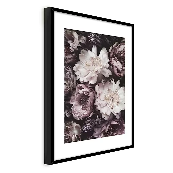 Bild - Violet Flowers, B x H: 50 x 70 cm - Diagonale Ansicht