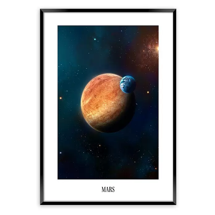 Bild Artbox - Mars, B x H: 50 x 70 cm - Vorderansicht