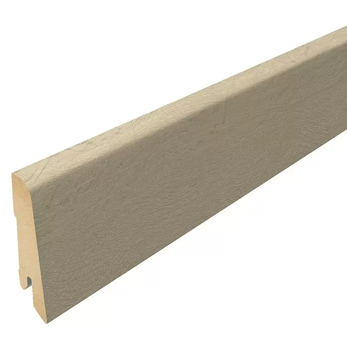 Egger Sockelleiste Loami Eiche natur - 2,4 m x 17 mm x 60 mm, Gerade - Detailaufnahme
