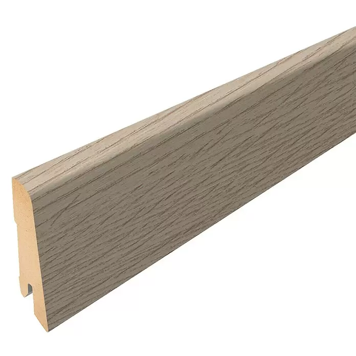 Egger Plint Lausanne Licht Eiken - 2,4 m x 17 mm x 60 mm, Recht - Close-up