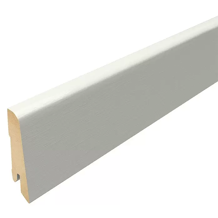 Egger Podna kutna lajsna - 2,4 m x 17 mm x 60 mm, Ravni oblik - Detaljan prikaz
