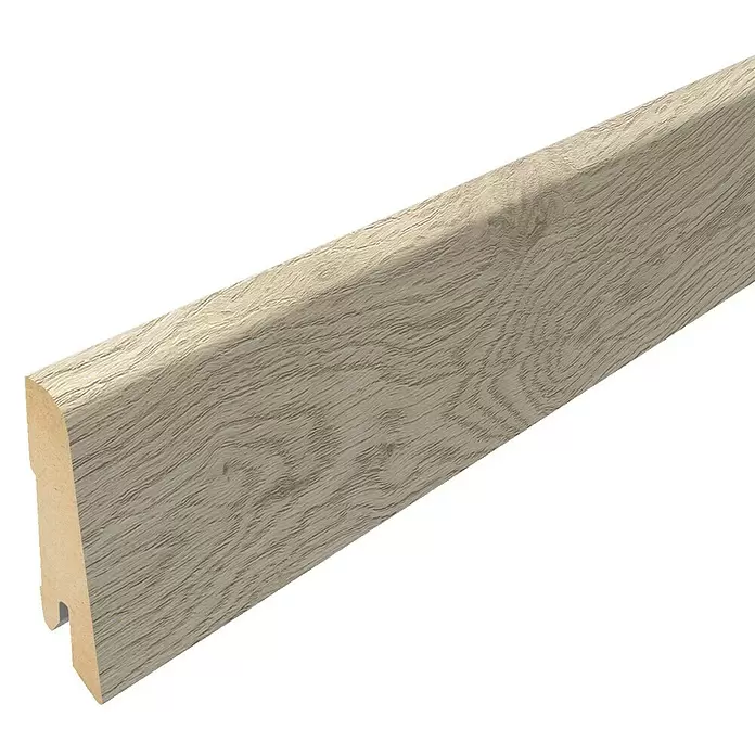 Egger Sockelleiste Loja Eiche Hell - 2,4 m x 17 mm x 60 mm, Gerade - Detailaufnahme