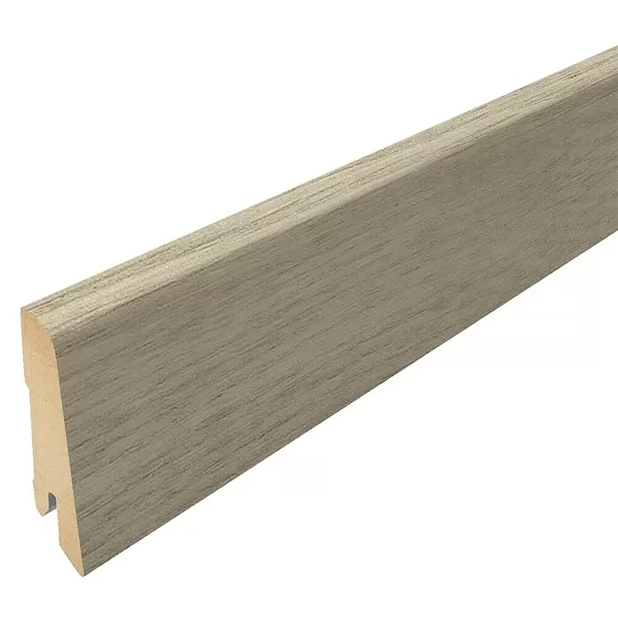 Egger Sockelleiste Timbara Eiche - 2,4 m x 17 mm x 60 mm, Gerade - Detailaufnahme