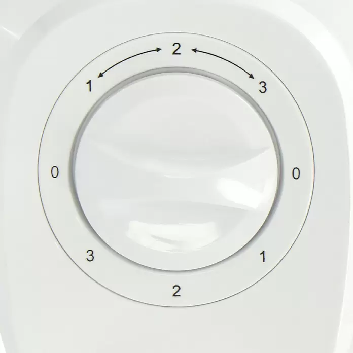 PR Klima Ventilador de torre Tower - Blanco, 73 cm, 50 W, 258 m³/h - Primer plano