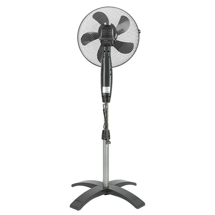 PR Klima Ventilador de pie Multi Blower - Blanco/gris, Altura: 135 cm, 55 W - Vista trasera