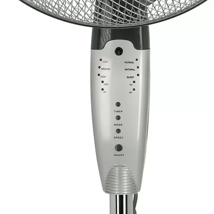 PR Klima Ventilador de pie Multi Blower - Blanco/gris, Altura: 135 cm, 55 W - Primer plano