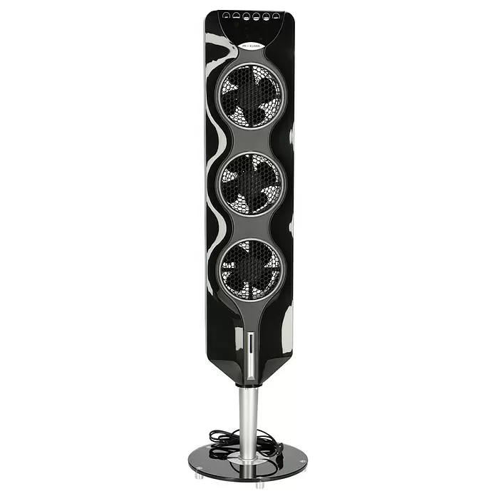 Proklima Turmventilator - Schwarz, Höhe: 112,4 cm, 90 W - Vorderansicht