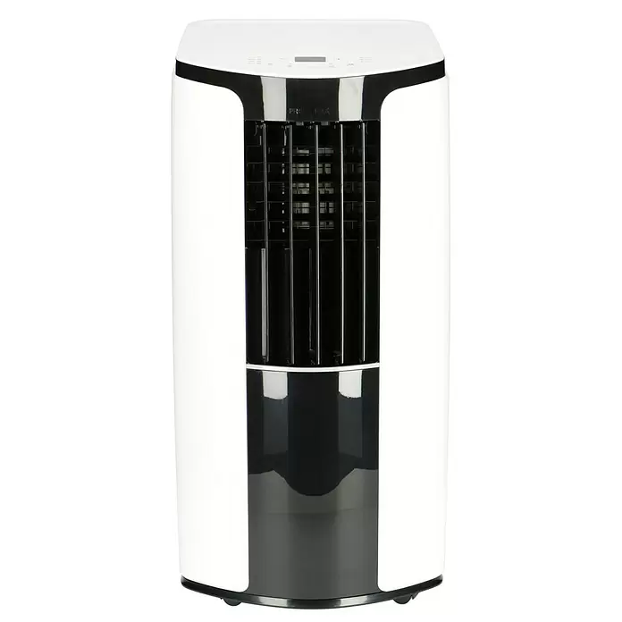 Proklima Mobiles Klimagerät Shiny Eco - 10.000 BTU/h, Raumgröße: 35 m², Fernbedienung, Entfeuchtungsleistung: 38 l/Tag - Vorderansicht