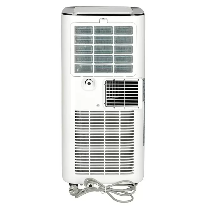 Proklima Mobiles Klimagerät - Max. Kühlleistung je Gerät in BTU/h: 7.000 BTU/h, Passend für: Räume bis 15 m² - Rückansicht