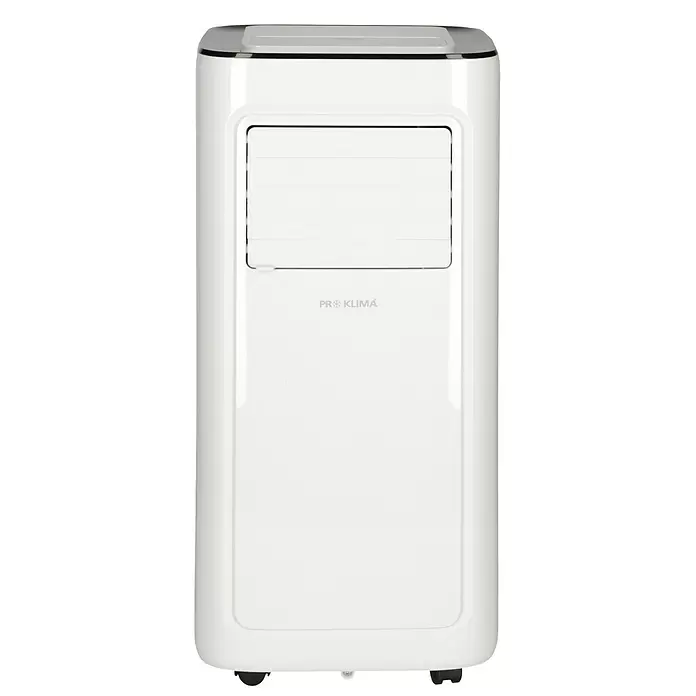 Proklima Mobiles Klimagerät - Max. Kühlleistung je Gerät in BTU/h: 7.000 BTU/h, Passend für: Räume bis 15 m² - Vorderansicht