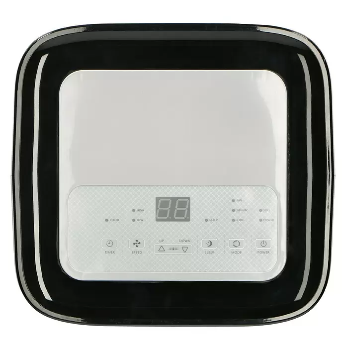 Proklima Mobiles Klimagerät - Max. Kühlleistung je Gerät in BTU/h: 7.000 BTU/h, Passend für: Räume bis 15 m² - Draufsicht