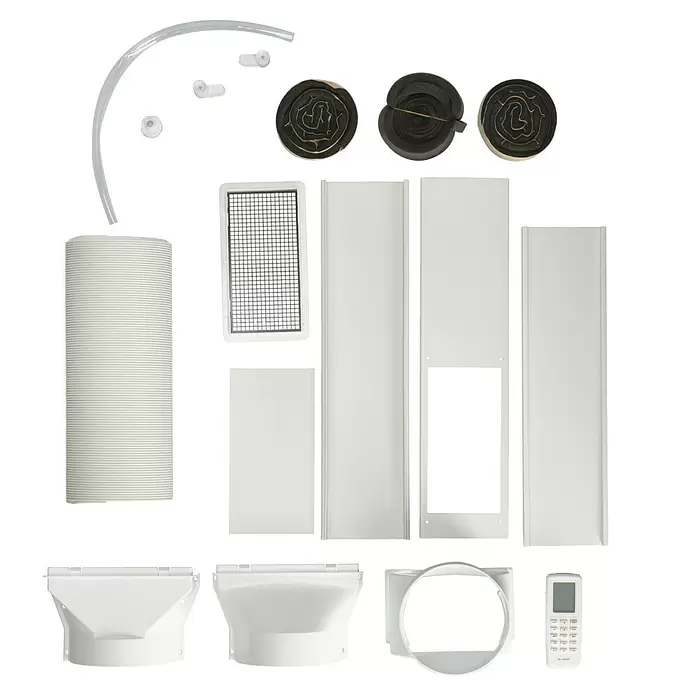 Proklima Mobiles Klimagerät Moma WiFi - Max. Kühlleistung je Gerät in BTU/h: 12.000 BTU/h, Passend für: Räume bis 35 m² - Draufsicht