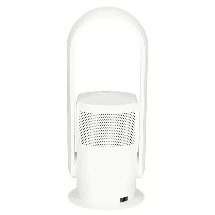 Proklima Mini-Turmventilator - Luftreinigung, Max. Luftleistung: 1.650 m³/h, Höhe: 59,2 cm, Weiß - Rückansicht