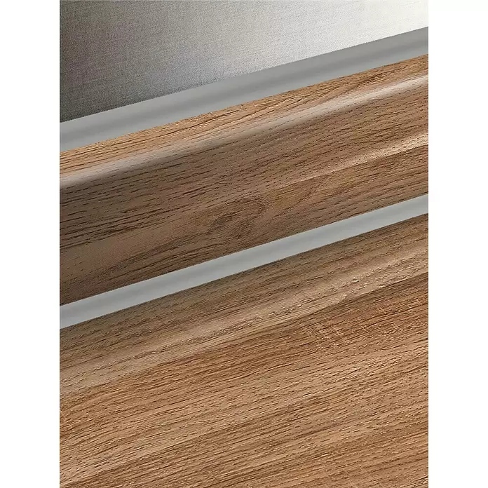 Resopal Wandabschlussprofil - Cinnamon Oak, 305 cm - Detailaufnahme