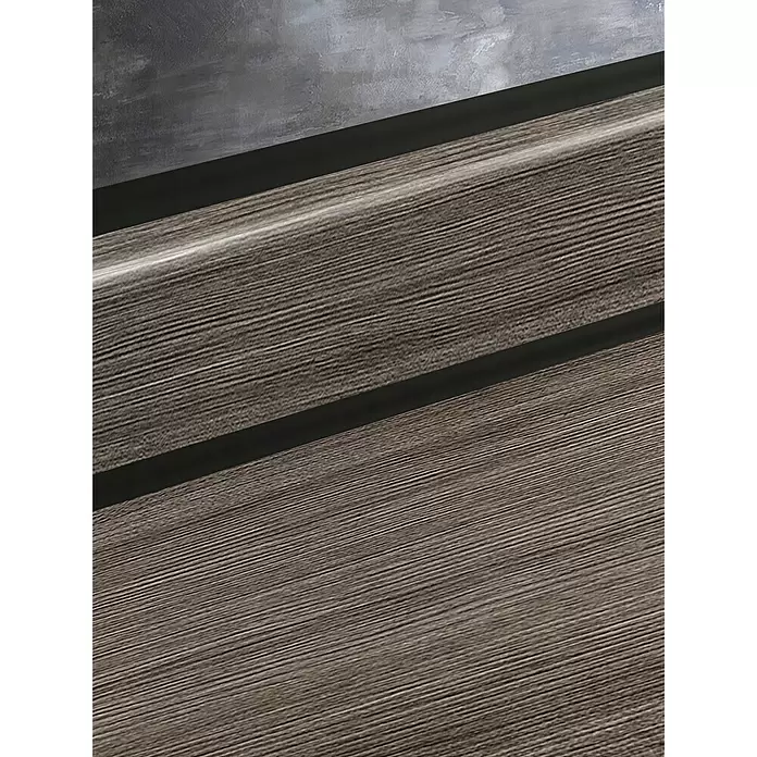Resopal Wandabschlussprofil - Silver Pine, 305 cm - Detailaufnahme