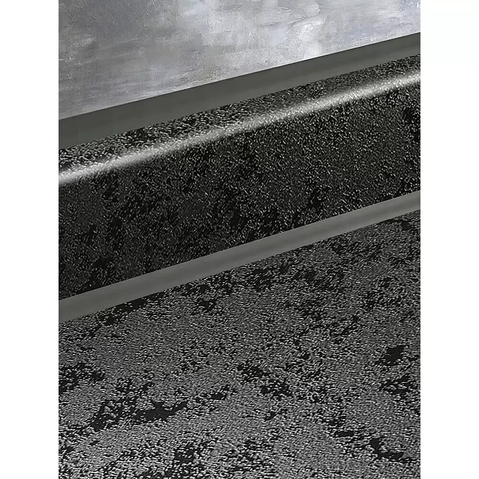 Resopal Wandabschlussprofil KS - Black, 305 cm - Detailaufnahme