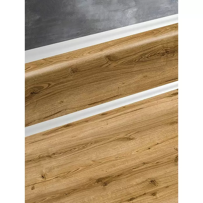 Resopal Wandabschlussprofil - Tribute Oak, 305 cm - Detailaufnahme
