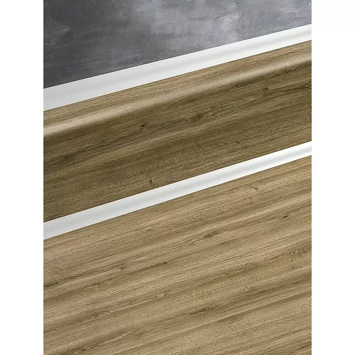 Resopal Wandabschlussprofil - Sunday Oak, 305 cm - Detailaufnahme