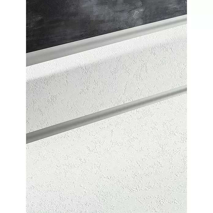 Resopal Wandabschlussprofil RM - Snow White, 63,5 cm - Detailaufnahme
